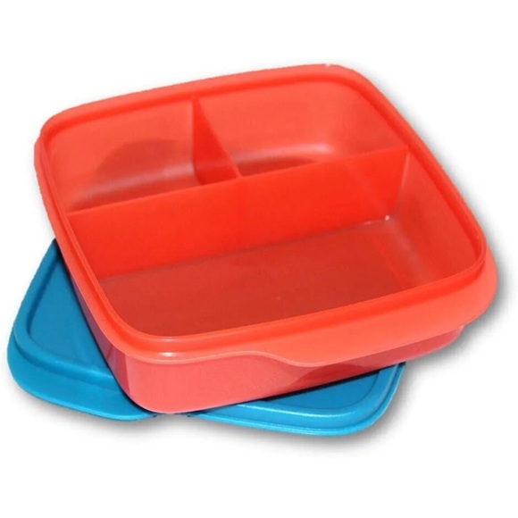 Tupperware divided lunch containers - Picture 2 of 8